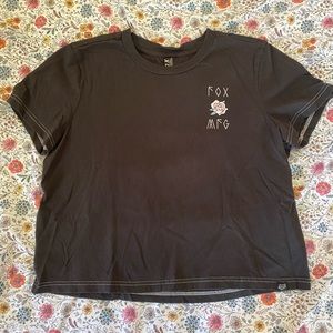 Fox Racing cropped t-shirt